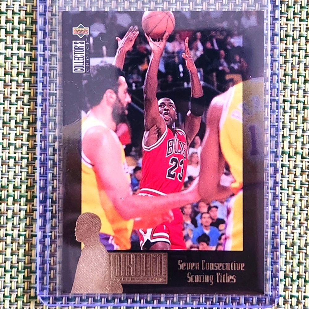 Michael Jordan Basketball Trading Card